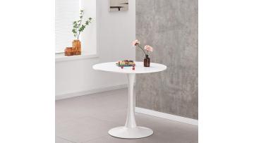 Small space round table 80cm table home office Commercial cafe table modern Minimalist round table living room