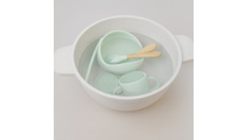 Food Grade Silicone Baby Plate Suction Feeding Set Non-slip Toddlers Food Feeding Baby Plate set1