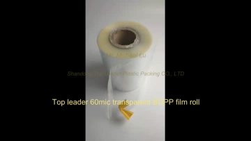 BOPP film matte