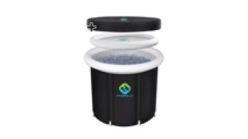 high quality  large size portable ice bath tub recovery cold plunge tub sturdy ice bath tub with eight plastic bracket1