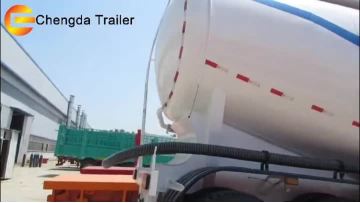 3 axles bulk cement trailer 