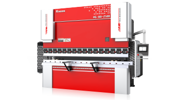 Hybrid press brake HG80-2500 Operation of the axis