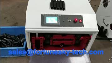 HWN 86A Automatic Corrugated Tube Cutting Machine_x264