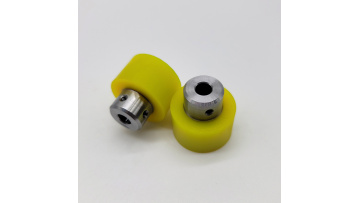 yellow rubber roller wheel