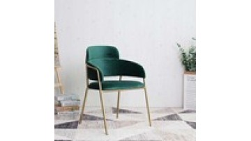 European Style Restaurant Furniture Luxury Rose Gold Dining Chair1