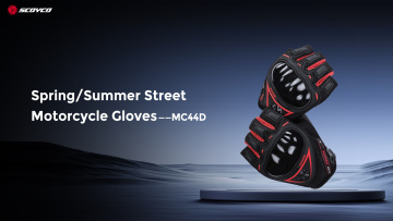 Spring and Summer Street Half-Finger Motorcycle Gloves - MC44D