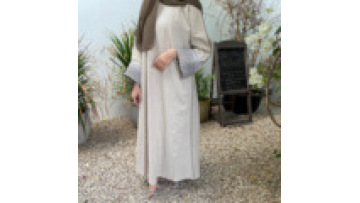 Custom Label Women's K206  Coat New Luxury 7 Colors Positioning Embroidery Moroccan Caftan Muslim Women's Boubou Kaftan1