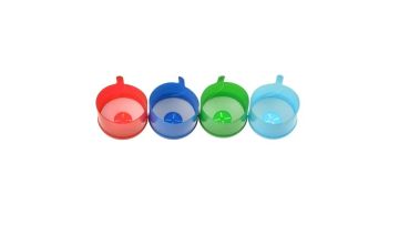 Plastic bottle cap for water dispenser bucket