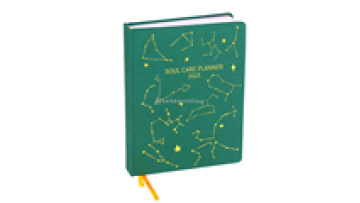 Custom Notebook Manufacturer Fabric A5 Hardcover Self Care Constellation Strology Planner Journal Printing1