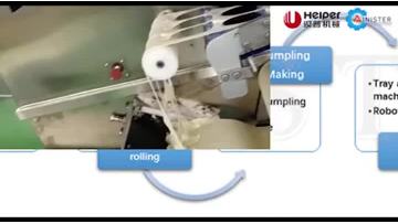 Fried Dumpling Equipment, Asian Dumpling Equipment, steamed dumpling making machine-new