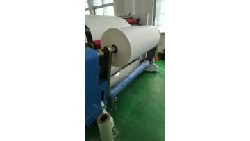 Paper rewinder downward paper feeding