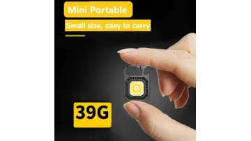 Multi-Functional Portable Lighting Keychain with Rechargeable Camping Light1