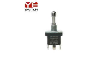 Industrial (ON)-ON-(ON) DP3T IP68 Toggle Switch