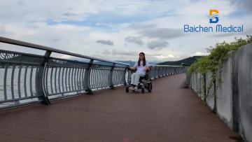 Amazon Best Seller Portable Electric Wheelchair Foldable Cheapest Electric Wheelchair Turkey Price For Disabled1