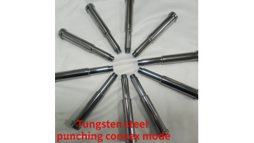 Tungsten steel  punching convex mode