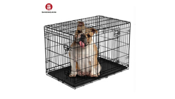 folding metal dog fence1