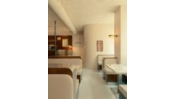 Hot sale commercial furniture coffee shop  I shape leather and metal sectional  restaurants booth  sofa bench1
