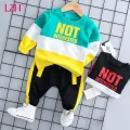 LZH Infant Clothing For Baby Girls Clothes Set Autumn Spring Newborn Baby Boys Clothes T-shirt+Pant Christmas Suit Baby Costume