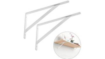 Zhixin Heavy Duty Metal Shelf Bracket Kitchen Wall Bracket Metal Triangle Table Bench Bracket1