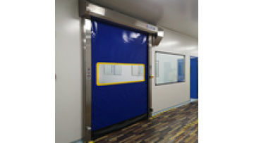 zipper system industrial rapid door great sealing performance pharmaceut factory fast door pvc workshop door1