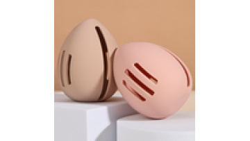 Wholesale High Quality Eco-Friendly Beauty Egg Holder Make Up Case Stand Container Silicone Makeup Sponge1