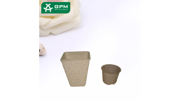 Waterproof Corrugate Recycle Pulp Paper Biodegradable Cheap Garden Pots And Planters For Recycled Paper Pulp Planters For Garden1
