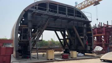 Tunnel lining Formwork Exit