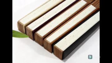 Custom eco-friendly material bamboo printed foldin