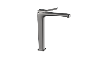 Gray Single Bathroom Faucet - DL-01135QH