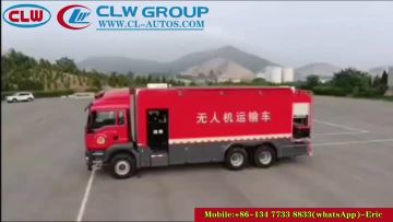 Mobile transport vehicle for drones