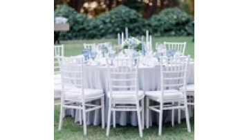 Promotion Free sample customization  bamboo joint Stacking Outdoor Garden restaurant Hotel Banquet Iron Wedding Metal chair1