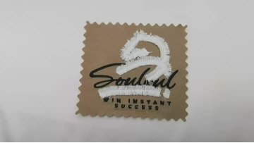Cutting piece embroidery logo (4)