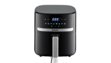 New Multifunctional Deep Oil-free air Fryer 5L Digital Smart Touch Screen Custom Vision air Fryer for Home  and Commercial Use1