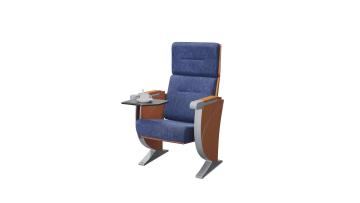 Entertainment Space Furniture High Back VIP Hall Auditorium Chair Wholesale Wooden Theater Furniture Church Concert Hall Commercial Furniture