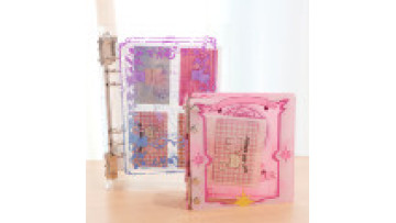 Custom Acrylic Card Book  Acrylic 4-hole Mushroom Hole Kpop Card Book Transparent Instax Mini Idol Star Photo Album1