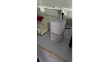 LEEYO New arrival small portable electric home office HEPA filter desktop air purifier1