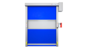 Industrial Factory Plant Warehouse Dustproof Windproof Rapid Insulated High Speed Open Roll Up Pvc Fast Shutter Door1