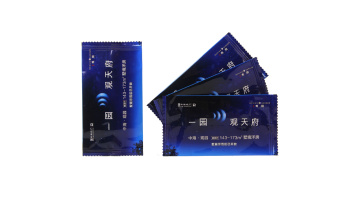 Three sided sealed wet wipes