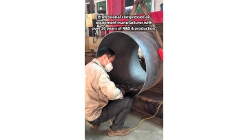 Solutions for solving compressor vibration deviation and air tank welding deformation problems in mass‑volume production process