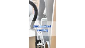 SDS13-Sanding white cabinet door panels