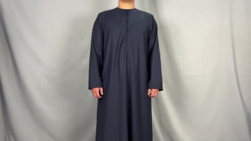 HIGH QUALITY ARABIC THOBE FOR MEN Islamic Man Thobe New Design Long Sleeves Saudi Arab thobes with panels1