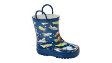 Kids Cute Rubber Rain Boots with Handle1