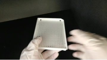 40ul 384-Well PCR plate  Full Skirt  White+Clear