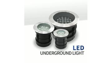 adjustable underground lights