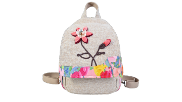 B385 Patchwork Ethnic Backpack