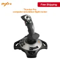 PXN PXN-2113 Flight Stick Joystick Game Controller for PC Computer 4 Axis Arcade Control Gamepad for Fly Games Joystick Android