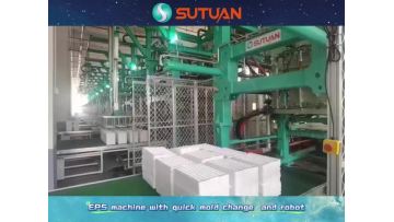 EPS machine with quick mold change system