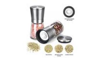 Wholesale Kitchen Eco-friendly Bamboo Wood Lid Glass Spice Jars With Labels1
