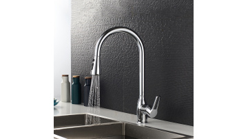  Factory Outlet Brass Pull Down Kitchen Tap Mixer