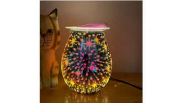High Quality Cheap Price Glass Incense Burner Aroma Decorative Lamp1